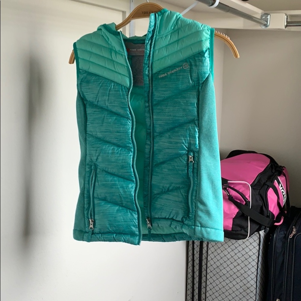 Girls down vest